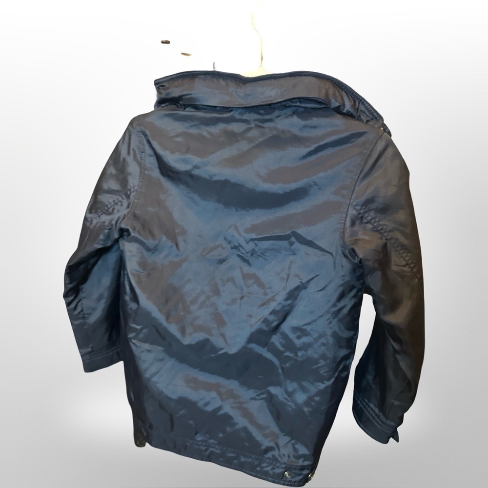 Kids Polo Ralph Lauren Navy Coat – Size 7 | $145 Retail - Picture 4 of 11